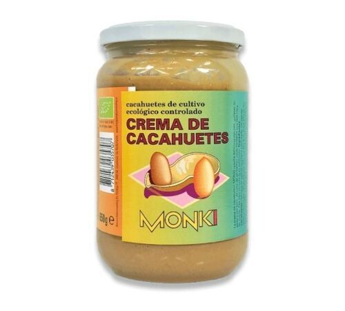 Crema Cacahuetes 650g Monki