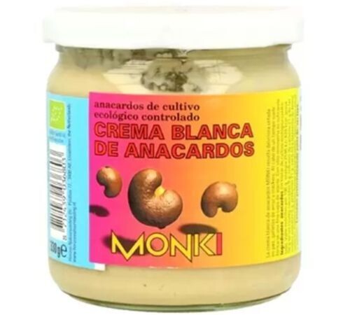 Crema Anacardos Blanca Eco 330g Monki