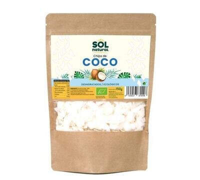 Chips de Coco Sri Lanka Bio 150g Solnatural Chips de Coco Sri Lanka Bio 150g Solnatural