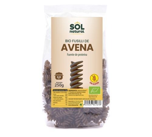 Bio Fusilli de Avena Bio Vegan 250g