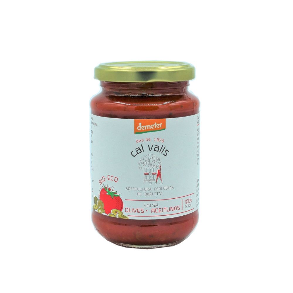 SALSA TOMATA OLIVES VERDES 350G