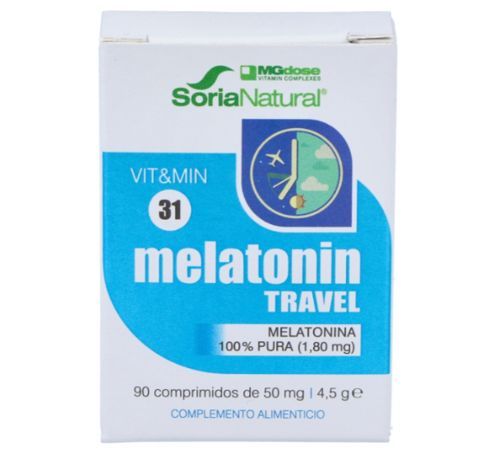 Melatonina Travel 50Mg 90comp MGDOSE Soria Natural