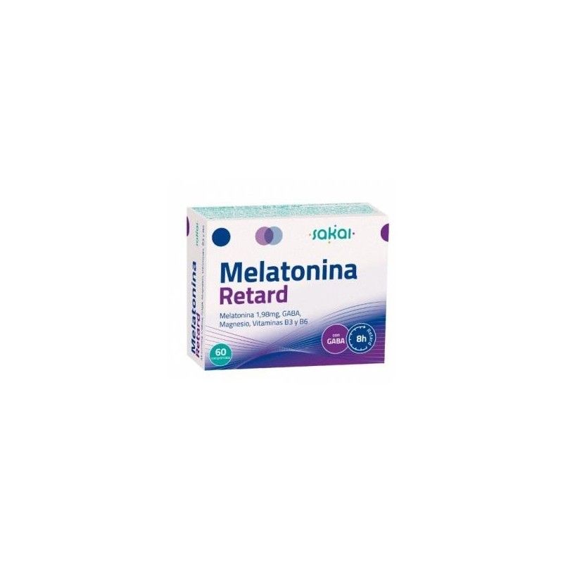Melatonina Retard 60 Comprimidos - Sakai