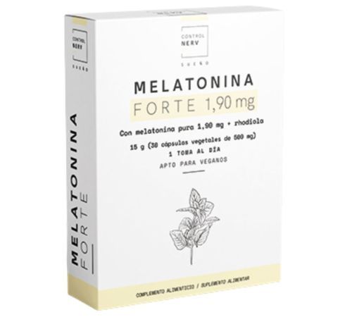 Melatonina Forte 1.9 Mg Vegan 30caps Herbora