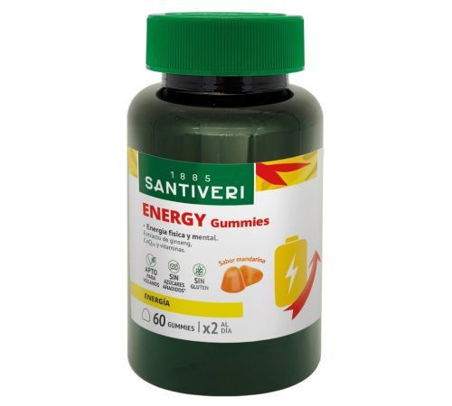 Energy Vegan 60 Gummies Santiveri