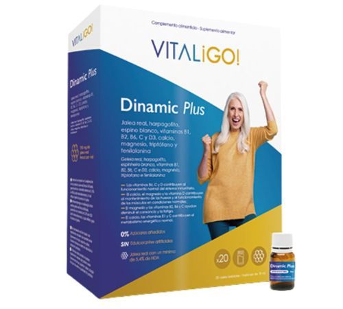 Dinamic Plus 20 Viales VitalGo Herbora