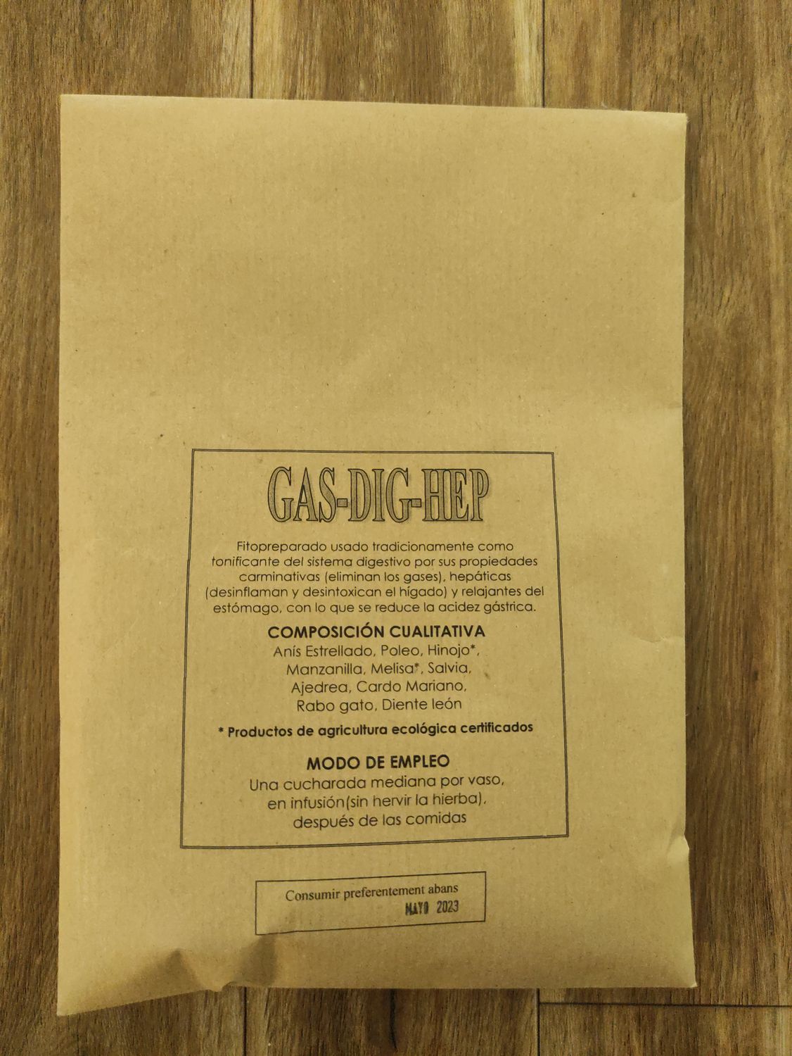 GASES - HEPATICO - DIGESTION