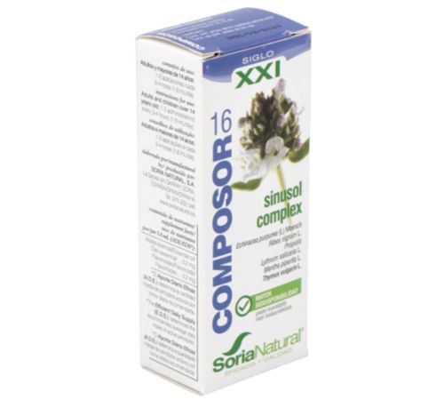 Composor 16 sinusol Complex 25ml Soria Natural