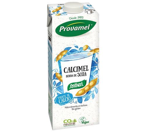 Bebida Vegetal de Soja Calcimel SinGluten Vegan 1L Santiveri