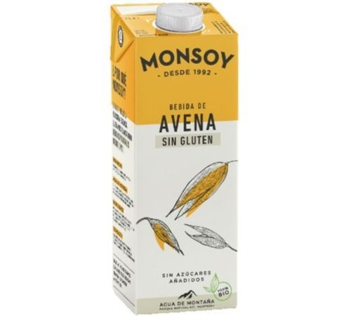 Bebida Vegetal de Avena SinGluten Bio 1L Monsoy