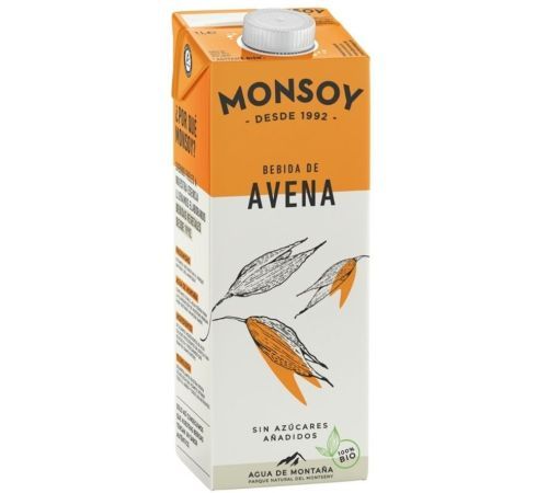 Bebida Vegetal de Avena Bio 1L Monsoy