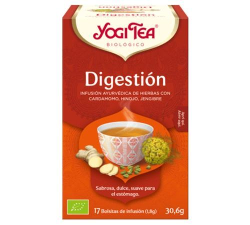 Infusion Digestion Bio Vegan 17inf Yogi Tea
