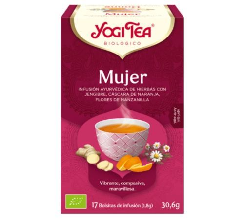 Infusion Mujer Bio 15inf Yogi Tea