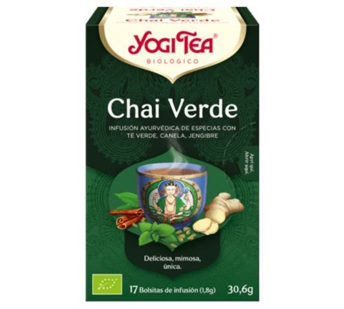 Chai Verde Infusion Bio 17inf Yogi Tea
