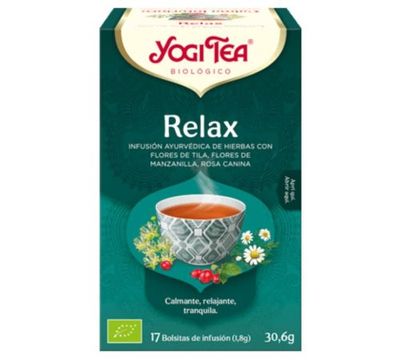 Infusion Relax SinGluten Bio Vegan 17inf Yogi Tea
