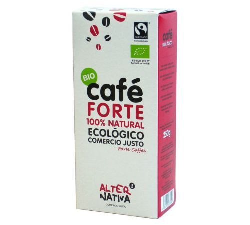 Cafe Molido Forte SinGluten Bio 250g Alternativa3