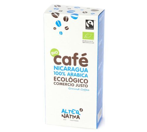 Cafe Molido Nicaragua 100 Arabica Bio 250g Alternativa3