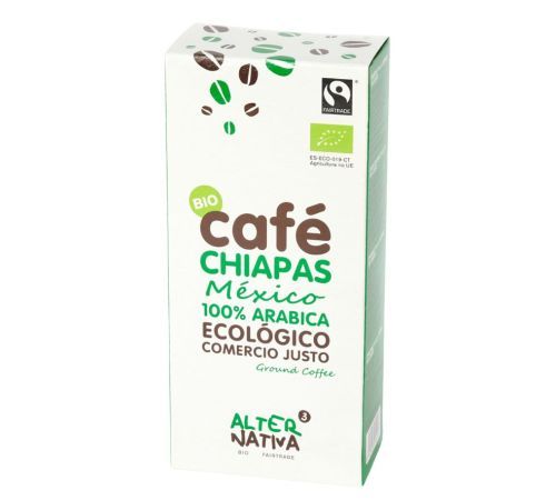 Cafe Molido Chiapas 100 Arabica Bio 250g Alternativa3