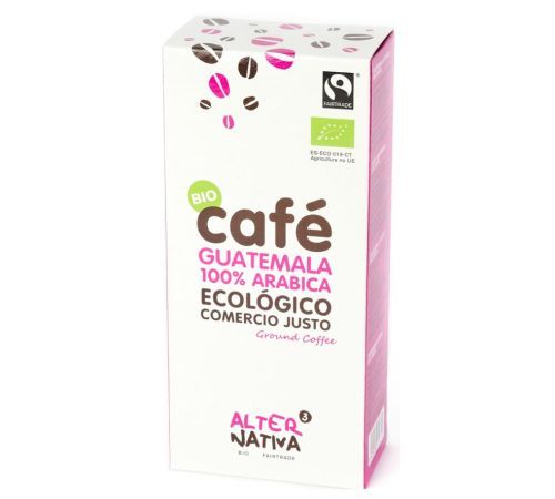 Cafe Molido Guatemala 100 Arabica Bio 250g Alternativa3