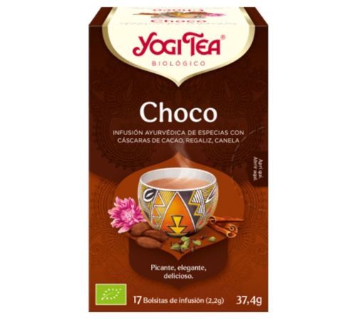 Infusion Choco SinGluten Bio Vegan 17inf Yogi Tea