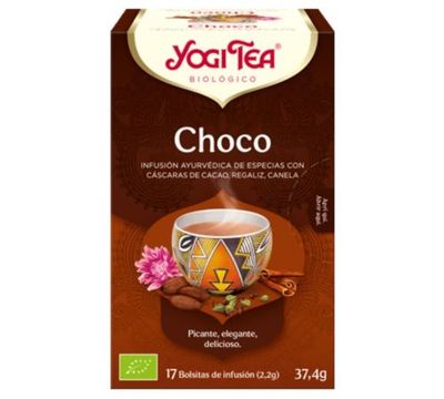 Infusion Choco SinGluten Bio Vegan 17inf Yogi Tea