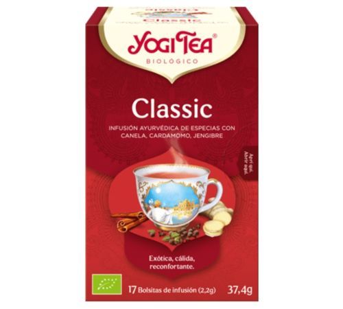 Classic Infusion SinGluten Bio Vegan 6x17inf Yogi Tea