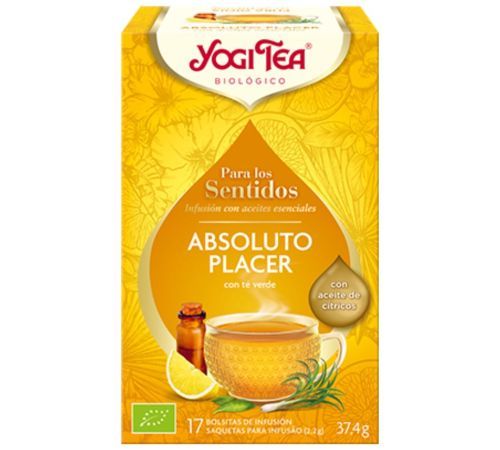 Infusion para Los Sentidos Absoluto Placer Bio 17inf Yogi Tea