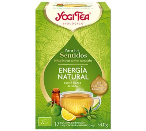 Infusion para Los Sentidos Energia Natural Bio 17inf Yogi Tea
