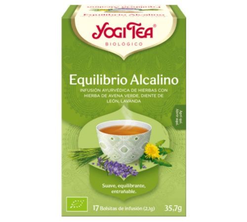 Te Equilibrio Alcalino Bio Vegan 17inf Yogi Tea