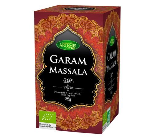 Infusion Garam Massala Sin Teina Bio Vegan 20inf Artemis