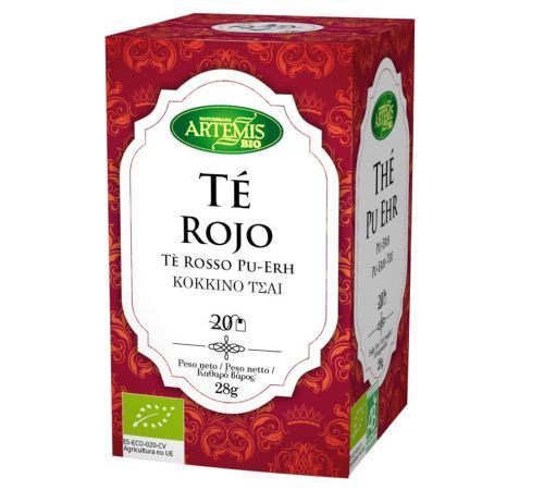 Te Rojo Pur Erh Infusion Bio Vegan 20inf Artemis