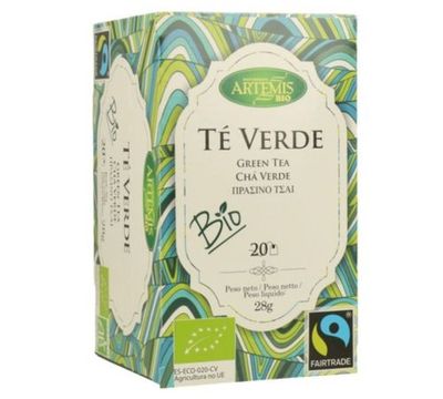 Te Verde a La Menta Infusion Bio 20inf Artemis