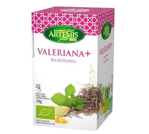 Valeriana Plus Infusiones Bio 20inf Artemis