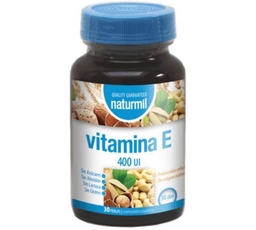 Vitamina E 400UI SinGluten 30caps Naturmil