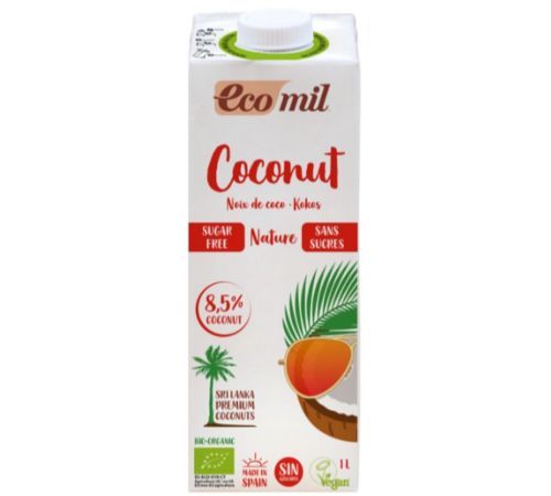 Bebida Vegetal de Coco SinGluten Bio Vegan 1L Nutriops Ecomil