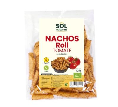 Nachos Roll Tomate SinGluten Eco 125g Solnatural
