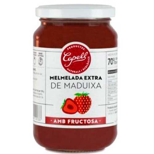 Mermelada de Fresa con Fructosa 400g Capell