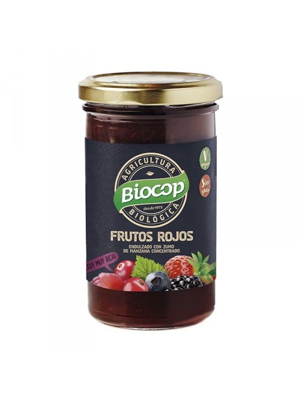 Compota de Frutos Rojos SinGluten Bio Vegan 280g Biocop