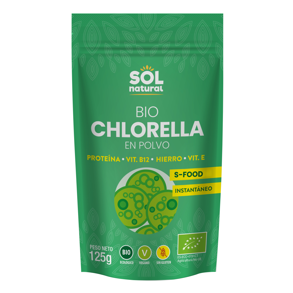 Chlorella en polvo bio