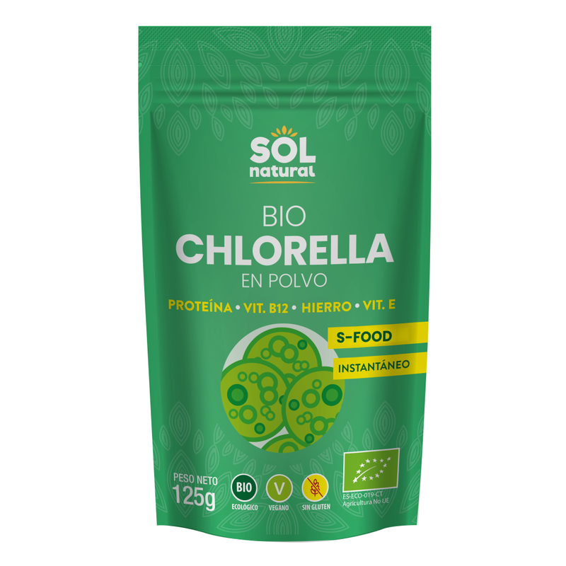 Chlorella en polvo bio