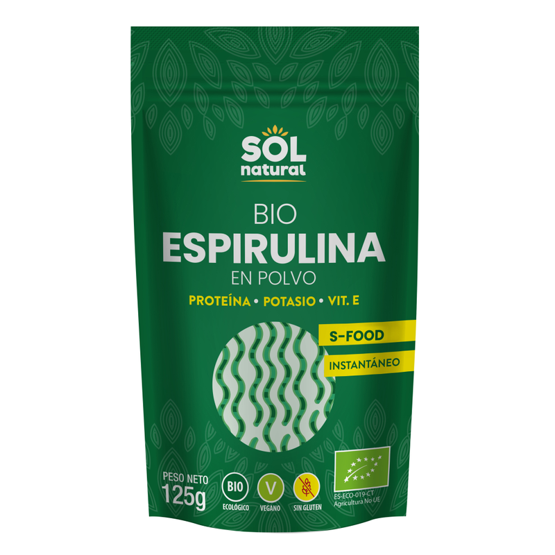 Espirulina en polvo bio