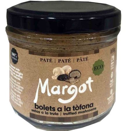 Pate Setas a La Trufa SinGluten Eco Vegan 100g Margot