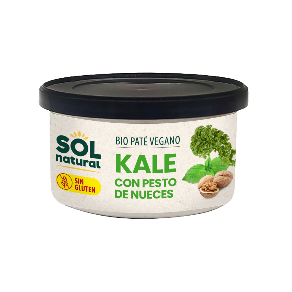 Pate de Kale con Pesto Bio Vegan 125g Solnatural