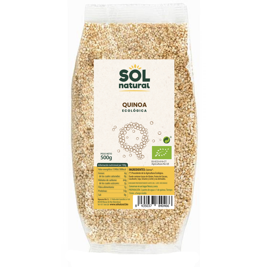Quinoa Bio 500g Solnatural
