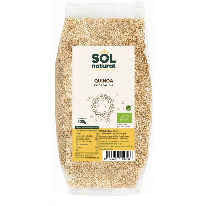 Quinoa Bio 500g Solnatural