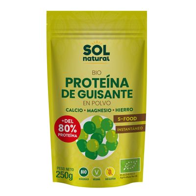 Proteína de guisante bio