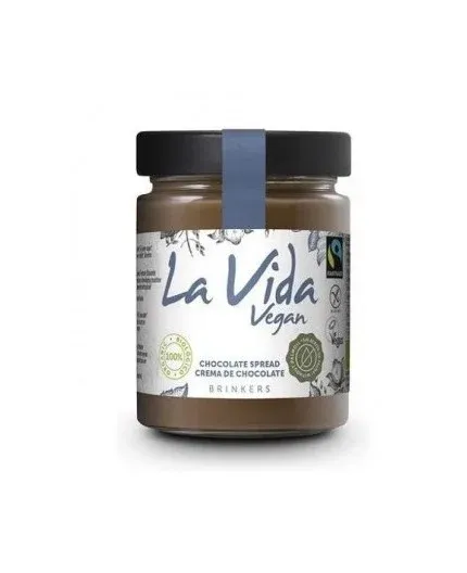 Crema de Chocolate SinGluten Bio Vegan 600g La Vida Vegan