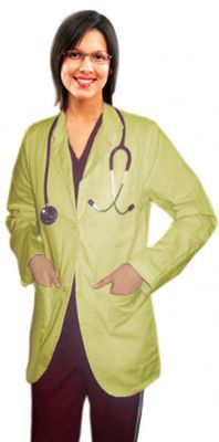Microfiber Stretc labcoat