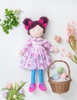 GANZ HE10498 20” ROSALYNN RAG DOLL