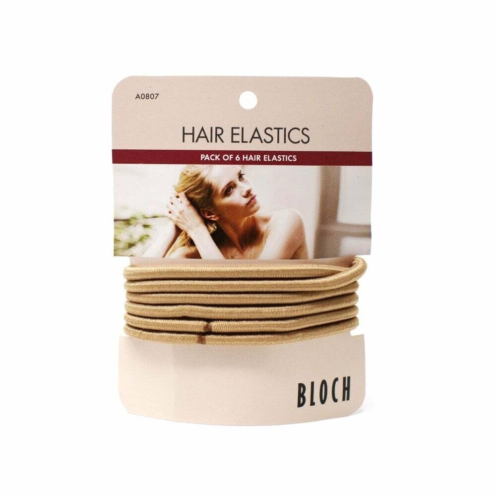 BLOCH HAIR ELASTICS, COLOR: BLD